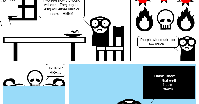 The back fire comic strip large